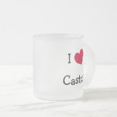I Liebe Castor Mattglastasse (VorderseiteRechts)
