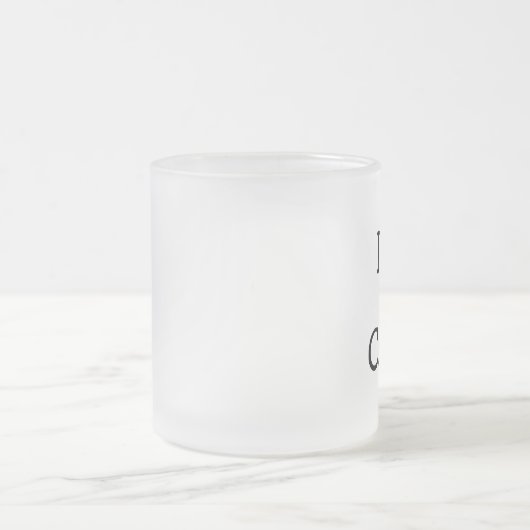 I Liebe Castor Mattglastasse (Mittel)