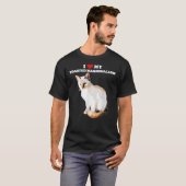 I Liebe Cat Kitten T-Shirt (Vorne ganz)