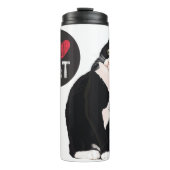 I Liebe Cat Thermosbecher (Vorderseite)