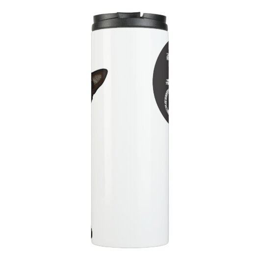 I Liebe Cat Thermosbecher (Rückseite)