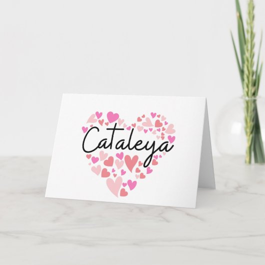 I Liebe Cataleya - Herz für Katalonien (Vorderseite)