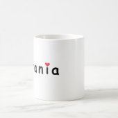 I Liebe Catania Italien Kaffeetasse (Mittel)