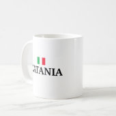 I Liebe Catania Italien Kaffeetasse (Vorderseite Links)