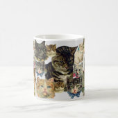 "I Liebe Cats" Collage Tasse (Mittel)