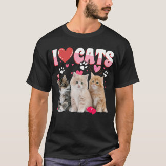 I Liebe Cats Shirt Cat lover T-Shirt - I Liebe Kät
