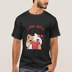 I LIEBE CATS T - SHIRT