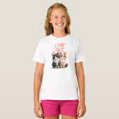 I LIEBE CATS T-Shirt (Vorne ganz)