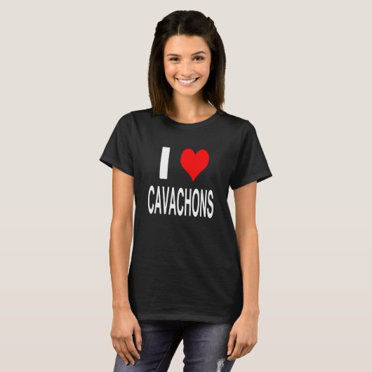 I Liebe Cavachons Tshirts (Vorne ganz)