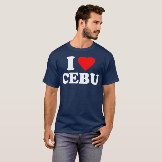 I Liebe Cebu T-Shirt (Vorne ganz)