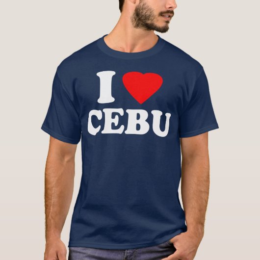 I Liebe Cebu T-Shirt (Vorderseite)