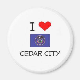 I Liebe Cedar City Utah Magnet