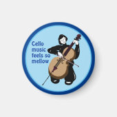 i Liebe Cello music Magnet (Vorne)