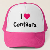 I Liebe Centaurs Truckerkappe (Vorderseite)