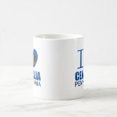 I Liebe Centralia, PA Kaffeetasse (Mittel)
