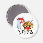 I LIEBE CEREAL MAGNET (Vorderseite/Rückseite)