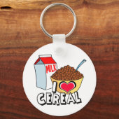 I LIEBE CEREAL SCHLÜSSELANHÄNGER (Vorderseite)