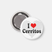 I Liebe Cerritos, Staaten Magnet (Vorderseite/Rückseite)