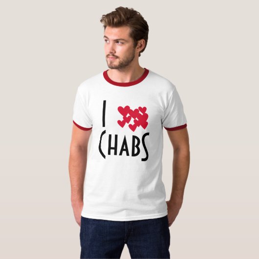 I Liebe Chabs T-Shirt (Vorne ganz)