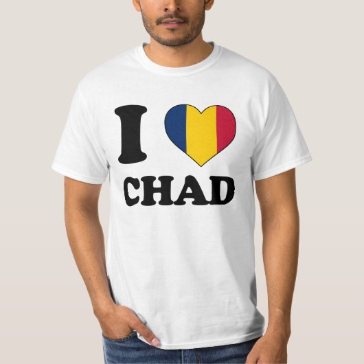 I Liebe Chad T-Shirt (Vorderseite)