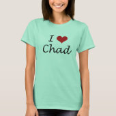 I Liebe Chad T-Shirt (Vorderseite)