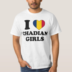 I Liebe Chadian Girls T-Shirt