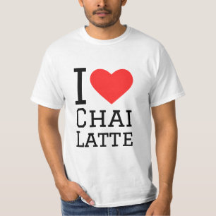 I Liebe chai latte T-Shirt