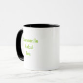 I Liebe Chamomile Tea Cup & Customizable Tasse (Vorderseite Links)