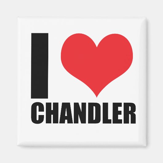 I Liebe Chandler Magnet (Vorne)