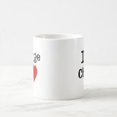 I Liebe Change I Heart Fun Manager Quotierstelle Kaffeetasse (Mittel)