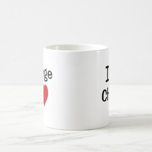 I Liebe Change I Heart Fun Manager Quotierstelle Kaffeetasse (Mittel)