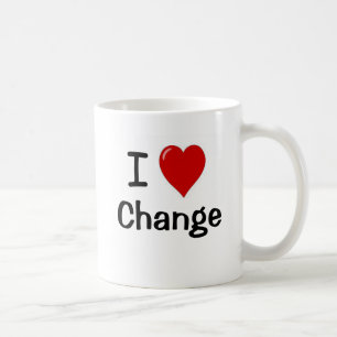 I Liebe Change I Heart Fun Manager Quotierstelle Kaffeetasse