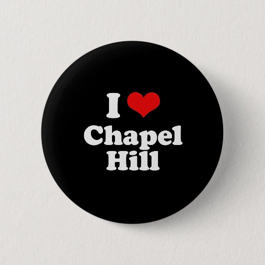 I Liebe-Chapel- Hillt-shirt Weiß-T-Shirt Button (Vorderseite)