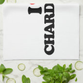 I LIEBE CHARDONNAY HANDTUCH (Gefaltet)