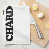 I LIEBE CHARDONNAY HANDTUCH (Viertel Falte)