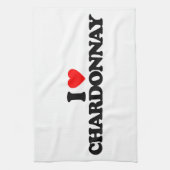 I LIEBE CHARDONNAY HANDTUCH (Vertikal)