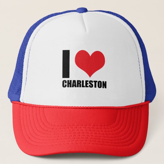 I Liebe Charleston Truckerkappe (Vorderseite)