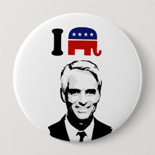 I Liebe Charlie Crist Button