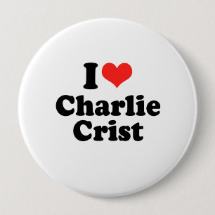 I Liebe Charlie Crist Button