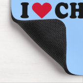 I LIEBE CHARLIE MOUSEPAD (Ecke)