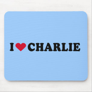 I LIEBE CHARLIE MOUSEPAD