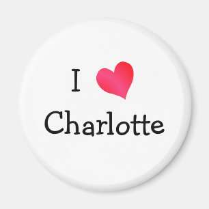 I Liebe Charlotte Magnet