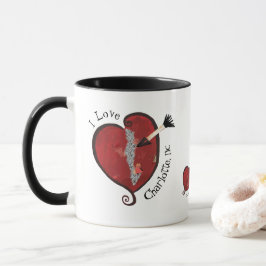I Liebe Charlotte, NC-Tasse Tasse