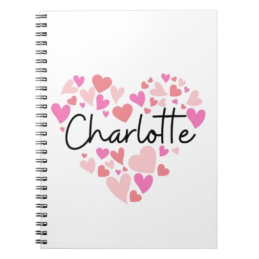 I Liebe Charlotte Notizblock (Vorderseite)