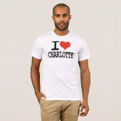 I Liebe Charlotte T-Shirt (Vorne ganz)