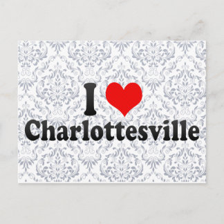I Liebe Charlottesville, Staaten Postkarte