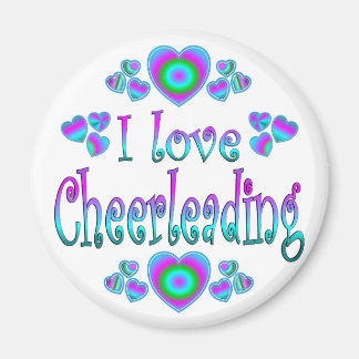 I Liebe Cheerleader Magnet
