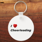 I Liebe Cheerleader Schlüsselanhänger (Vorderseite)