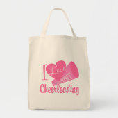 I Liebe Cheerleader Tragetasche (Vorne)