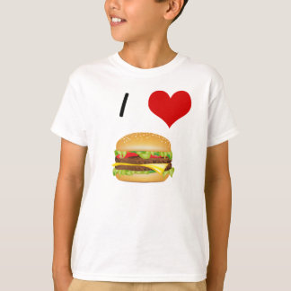 I Liebe Cheeseburger Child's Tshirt
